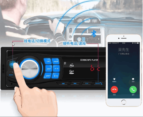 Head Unit Single 1 Din Taffware S210L Car Tape Audio Mobil MP3 Player Bluetooth Wireless Receiver 12V USB