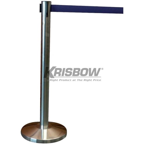 Handrail Stainless Steel With Blue Belt Krisbow KW1800477