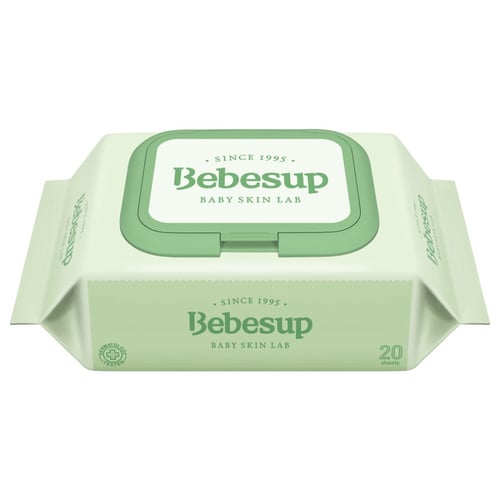 BEBESUP Zero Baby Wipes (20 sheets) - Tissue Baby / Tisu basah bayi