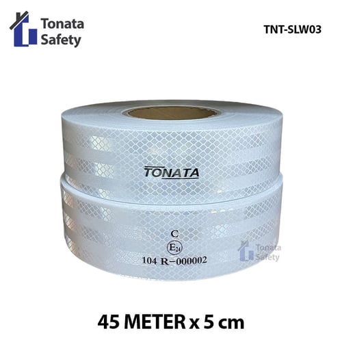 Sticker Pemantul Cahaya / Scotlight Tonata / Putih 45 meter