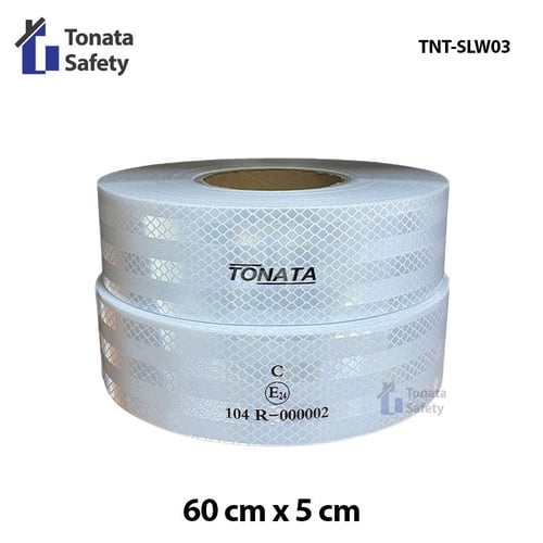 Scotlight / Sticker Pemantul Cahaya Tonata / Putih 60 cm