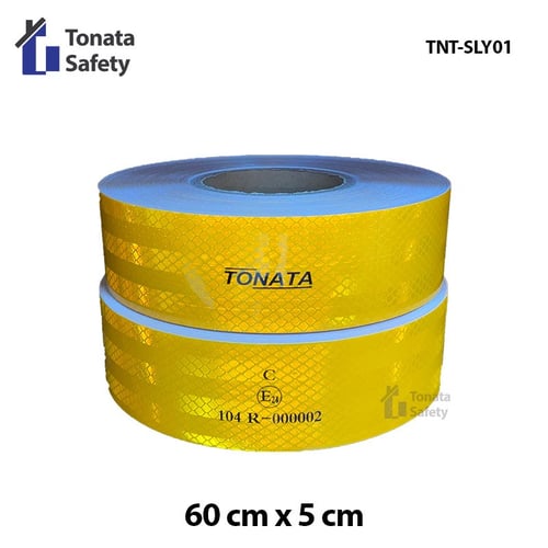Scotlight / Sticker Pemantul Cahaya Tonata / Kuning 60 cm