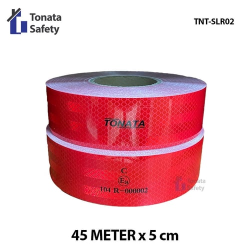 Sticker Pemantul Cahaya / Scotlight Tonata / Merah 45 meter