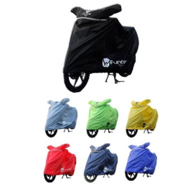 KEREN Distributor Cover Sarung Selimut Motor FunCover XL BIRU READY