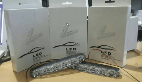 Lampu LED DRL Putih New Yaris 2018