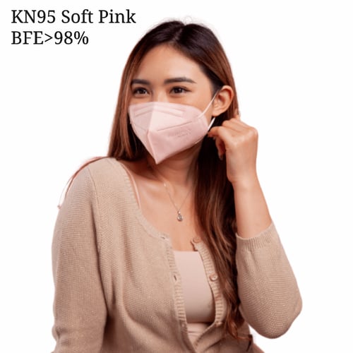 Primero KN95 Soft Pink - 1 Sachet isi 5pcs