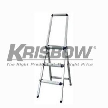 Tangga Aluminium Ladder Step With Handle 0.8m 3 Step Krisbow KW0101833