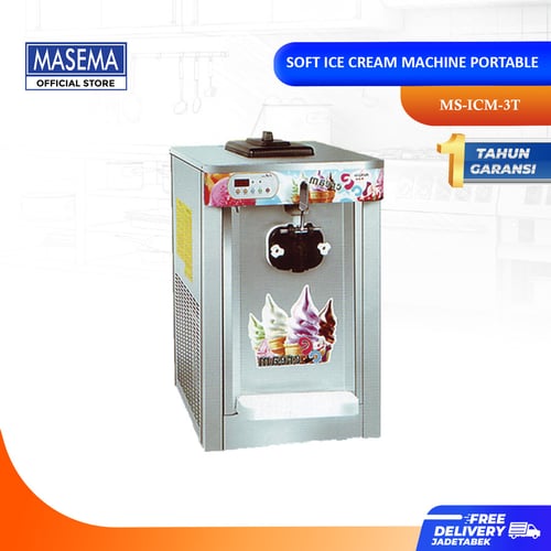 Soft Ice Cream Machine - MS-ICM-3T