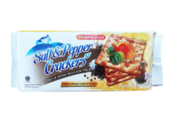 Khong Guan Crackers Salt & Pepper 215G