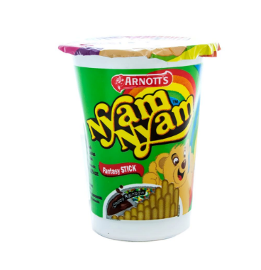 Arnotts Biscuit Nyam-Nyam Fntasy Stick Sparkling Choco 25G