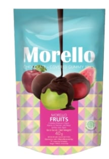 Morello Chocolate Coated Fruits 40g