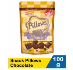 Oishi Snack Pillows Chocolate 100G