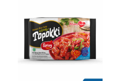 Mamasuka Topokki Korean Rice Cake Spicy 134g