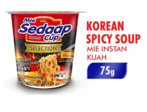 Sedaap Mie Instant Korean Spicy Soup 75G