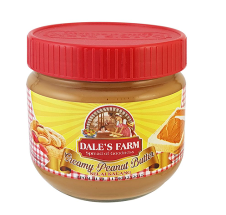 Dale s Farm Creamy Peanut Butter 250G