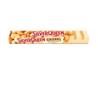 Silver Queen White Chocolate Chunky Bar Cashew 95G