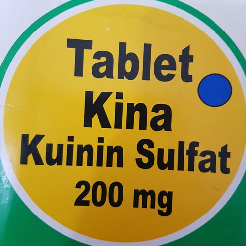 Tablet Kina Per Strip isi 12 Tablet  Utk pencegahan Malaria - Mengatasi Demam