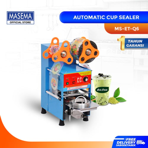 MASEMA Semi Automatic Cup Sealer - Mesin Segel Tutup Gelas Plastik