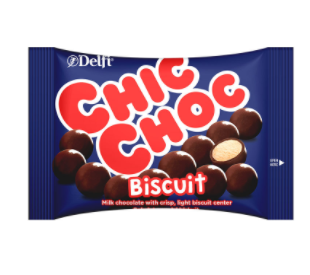 Delfi Chocolate Chic Choc 50G Pck