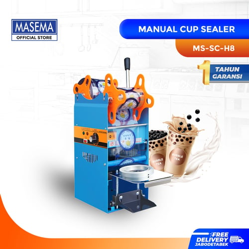 MASEMA Manual Cup Sealer  Mesin Press Gelas