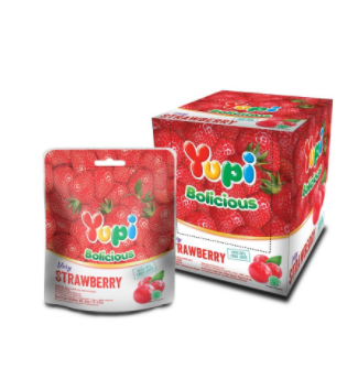 Yupi Bolicious Strawberry 40G