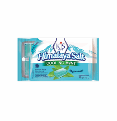 Kis Himalaya Salt Candy Cool Mint Peppermint 32G