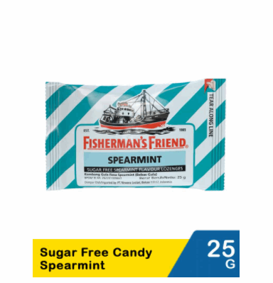 Fishermans Candy Sugar Free Spearmint 25G