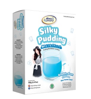 Silky Pudding Puding Bubuk Bubble Gum 155g