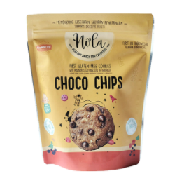 Nola Gluten Free Cookies Choco Chips 75G