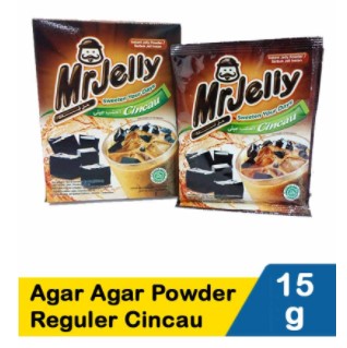 Mr Jelly Agar Agar Powder Reguler Cincau 15G