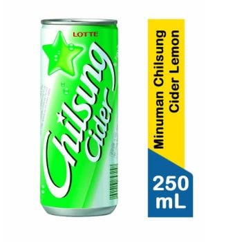 Lotte Minuman Chilsung Cider Lemon 250Ml