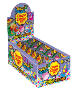 Chupa Chups Candy Lollipops Surprise 12G