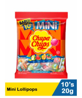 Chupa Chups Mini Lollipops 10S 60G