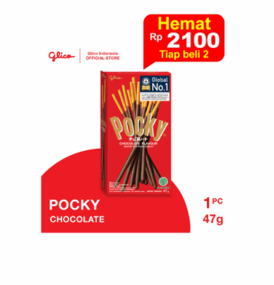 Glico Biscuit Pocky Chocolate 47G Box