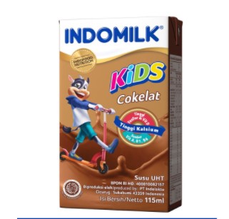 Indomilk Susu Cair Uht Kids Cokelat 115Ml