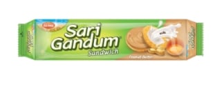 Roma Biscuit Sari Gandum Sandwich Peanut Butter 115G