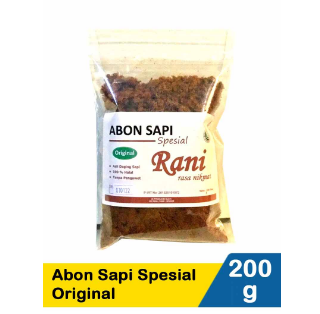 Rani Abon Sapi Spesial Original 200g