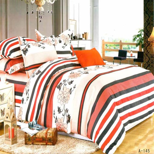 Rosewell Bed Cover Double Microtex  Disperse 180x200cm - A145