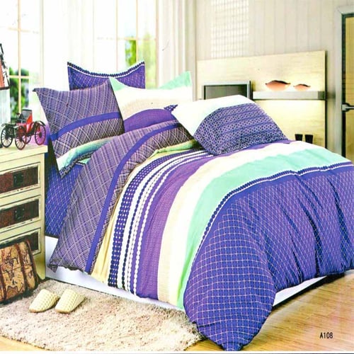 ROSEWELL Bed Cover Microtex Disperse 160x200cm A108