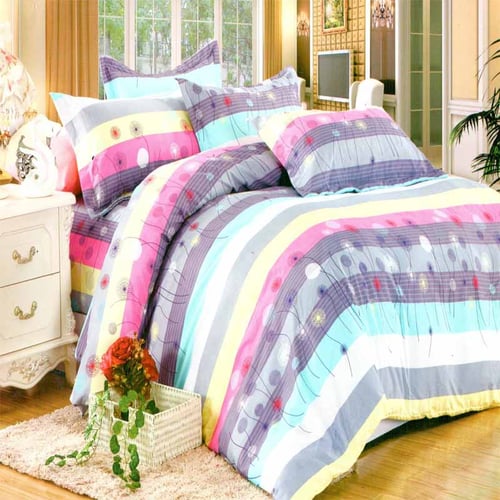 ROSEWELL Bed Cover Microtex Disperse 120x200cm A050