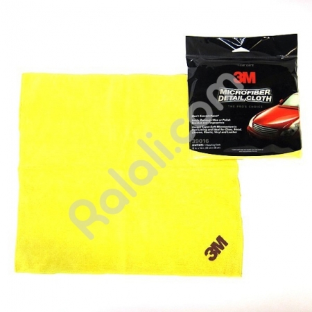 3M Microfiber Detail Cloth 39016 1 Each Warna Kuning