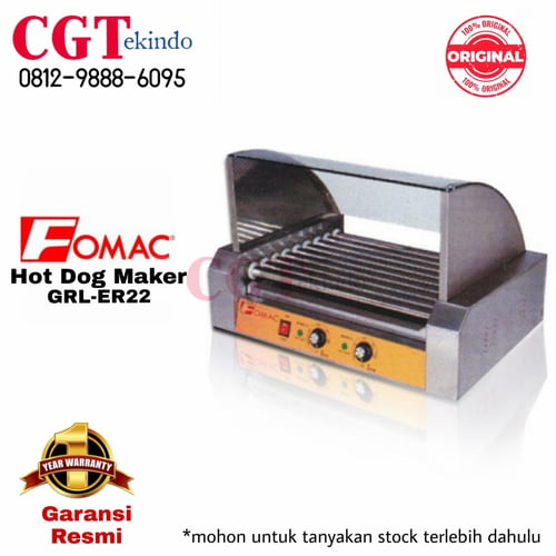 Mesin Pemanggang Hot Dog Fomac GRL-ER22