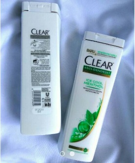 shampoo clear ice cool menthol