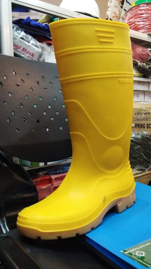 Sepatu Safety Ap Boots Terra Kuning - Original