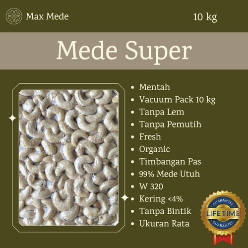 Kacang Mede Super Utuh Max Mede W320