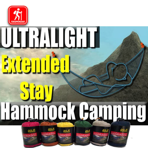 Hammock Ultralight Extended Stay Ayunan Susun Kuat Terlaris