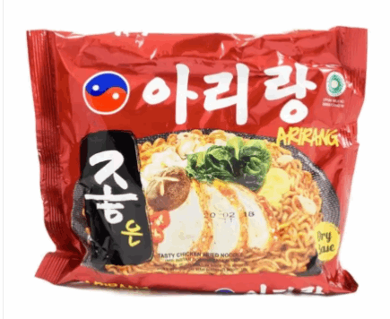 ARIRANG Tasty Chicken Fried Noodle 130gr - Mie Instant Korea