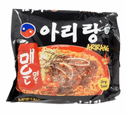 ARIRANG Extra Hot Fried Noodle 130gr - Mie Instant Korea