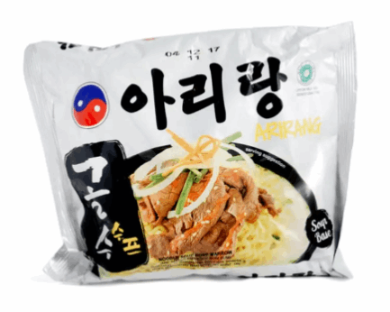 ARIRANG Noodle Soup Bone Marrow 130gr - Mie Instant Korea