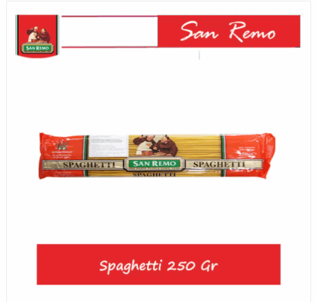 San Remo Spaghetti 250 Gr